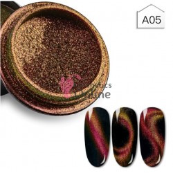 Pigment pentru unghii NADP004EE Cameleon Cat Eye 5D